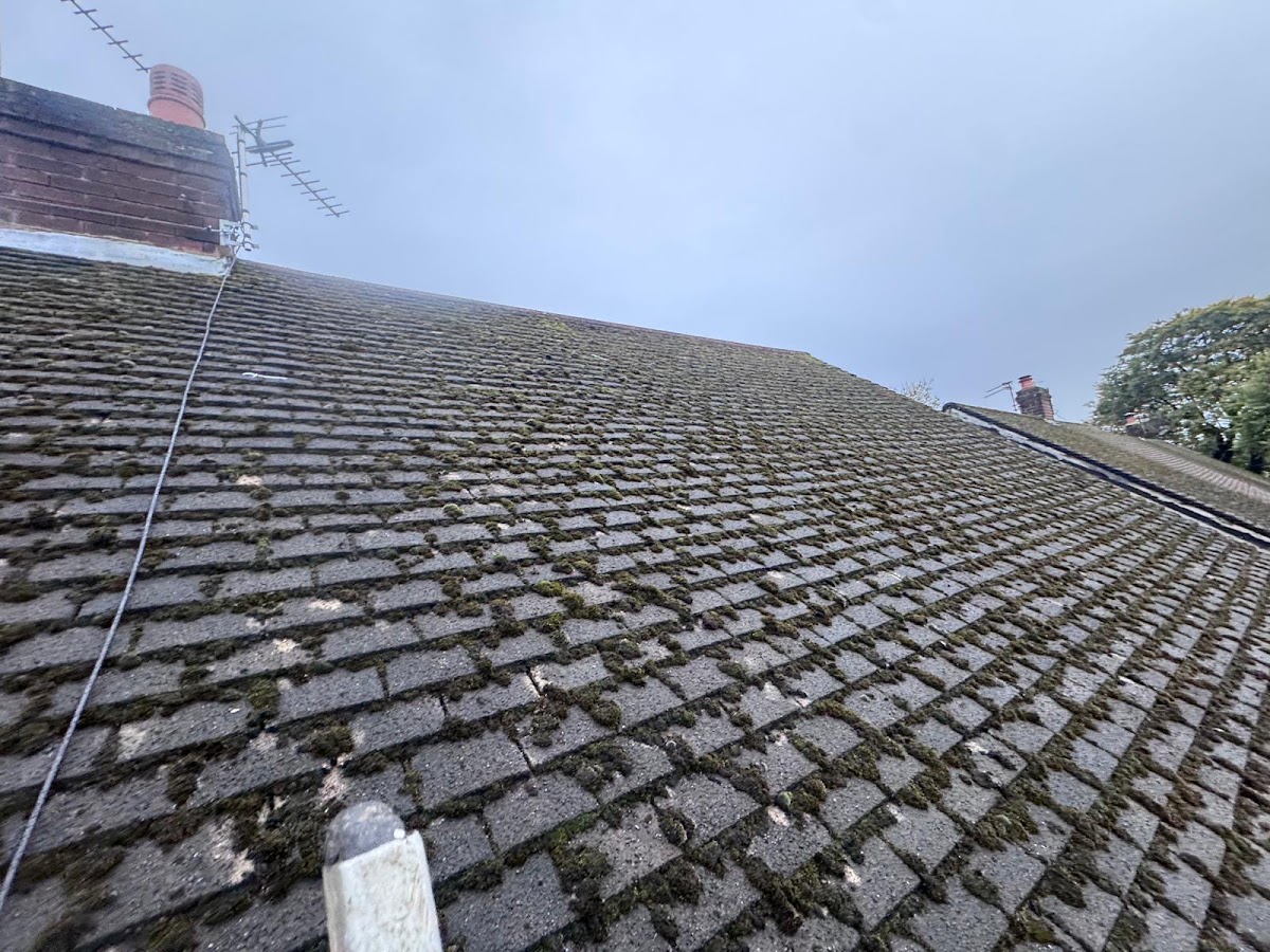 A P George Professional Exterior Cleaning Services — recent job in Stockport