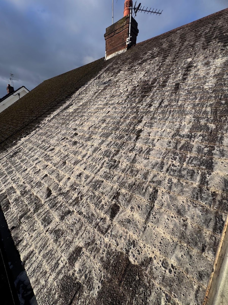 A P George Professional Exterior Cleaning Services — recent job in Stockport