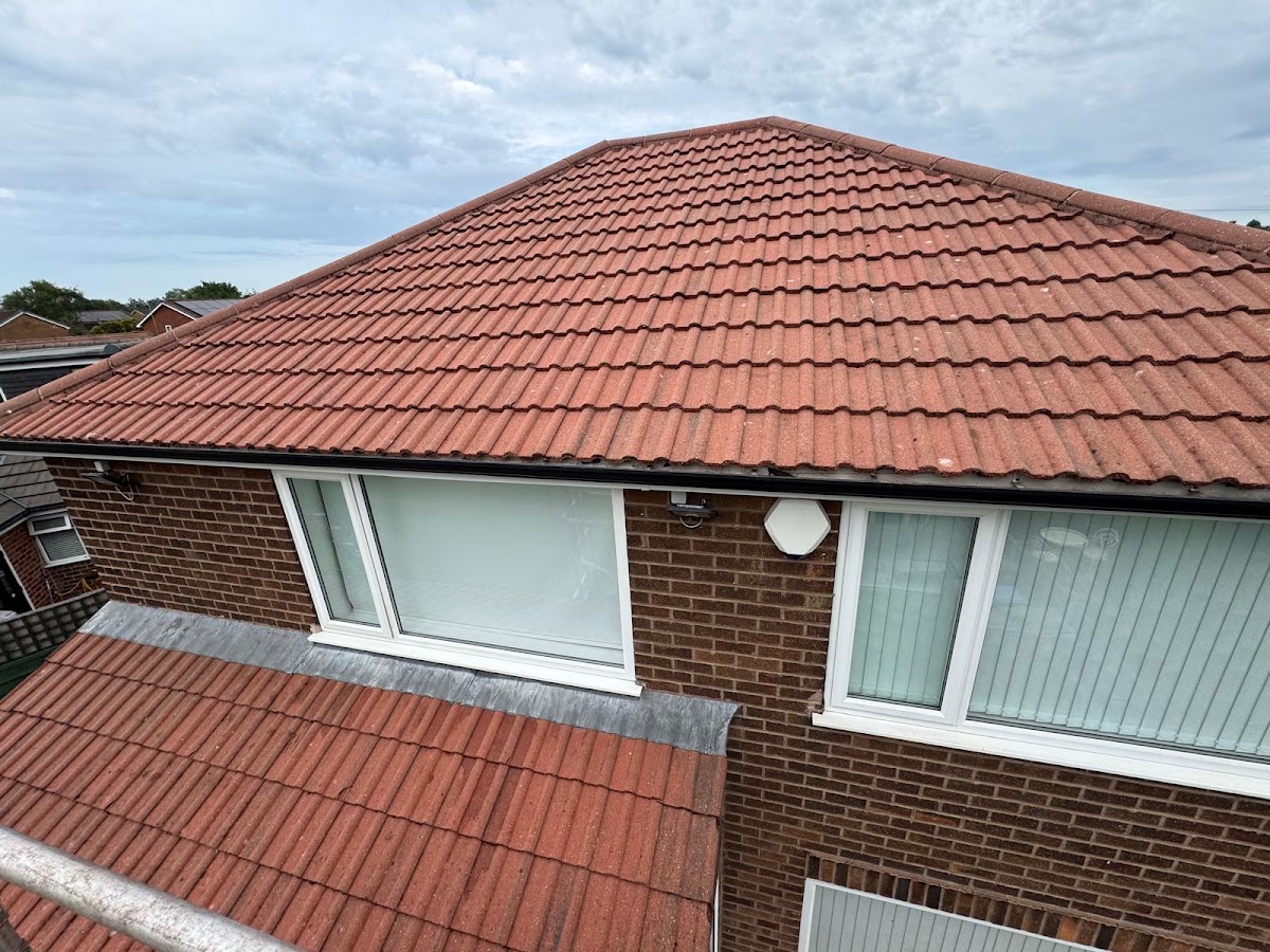 A P George Professional Exterior Cleaning Services — recent job in Stockport
