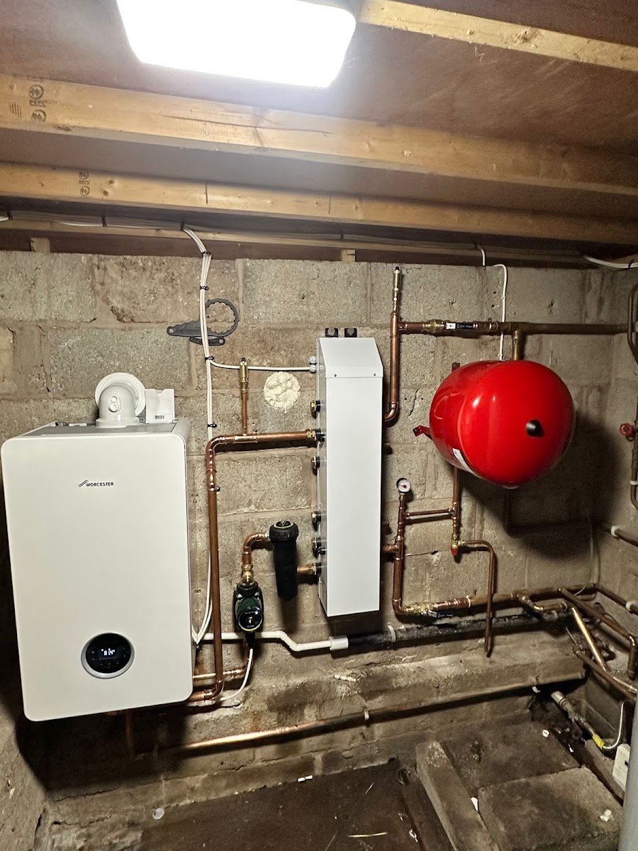 Alpha Plumbing & Heating Services — recent job in Widnes