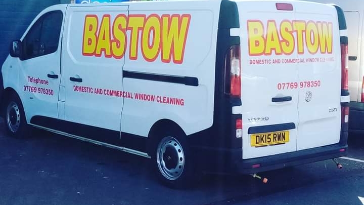 BASTOW window cleaning & pressure washing services — website preview in the Daylight design