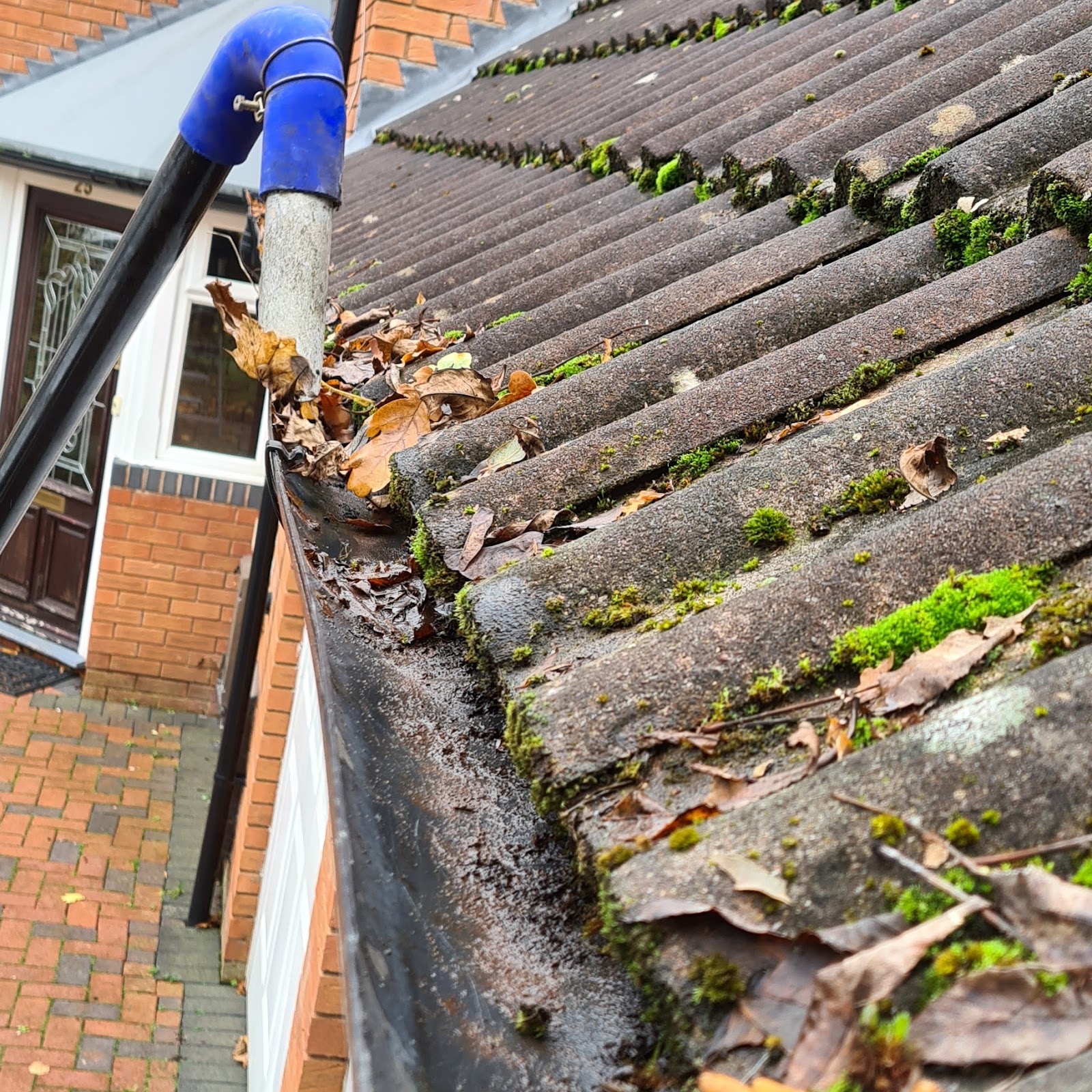 Gutter King — a real gutter cleaning website generated from its Google listing