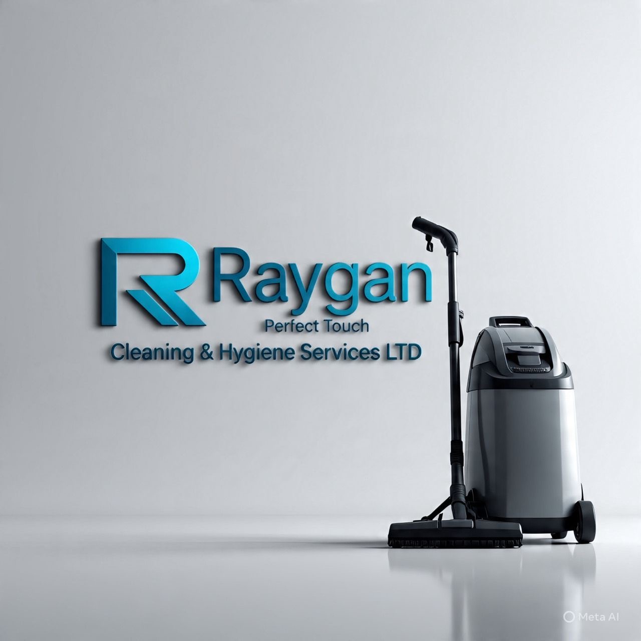 Raygan Perfect Touch Cleaning & Hygiene Services — website preview in the Signature design